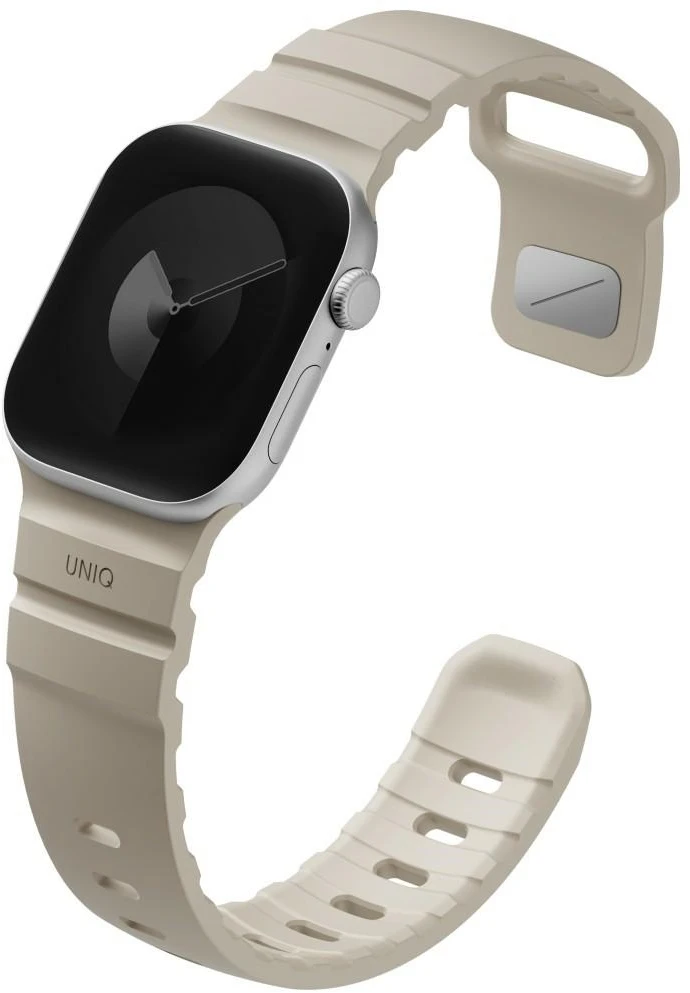Dirželis UNIQ Alton do Apple Watch 42/41/40mm Silicone smėlio