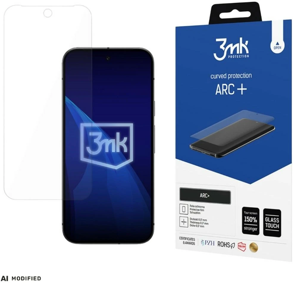 3Mk Protection 3mk ARC+ ekrano apsauga, skirta „Google Pixel 9A“
