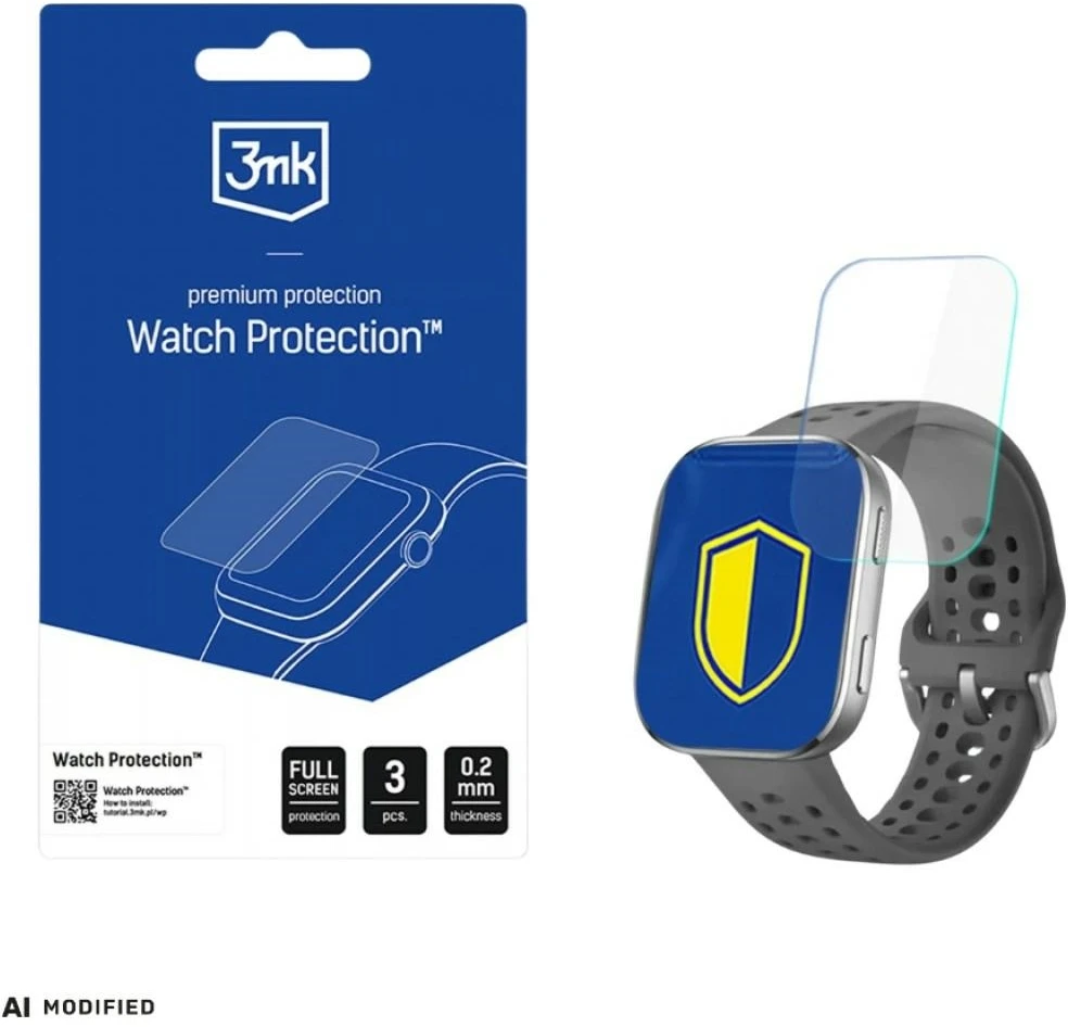 3Mk apsauga 3mk laikrodžio apsauga ARC Išmanusis laikrodis Ekrano apsauginė plėvelė, skirta „Amazfit Bip 6“