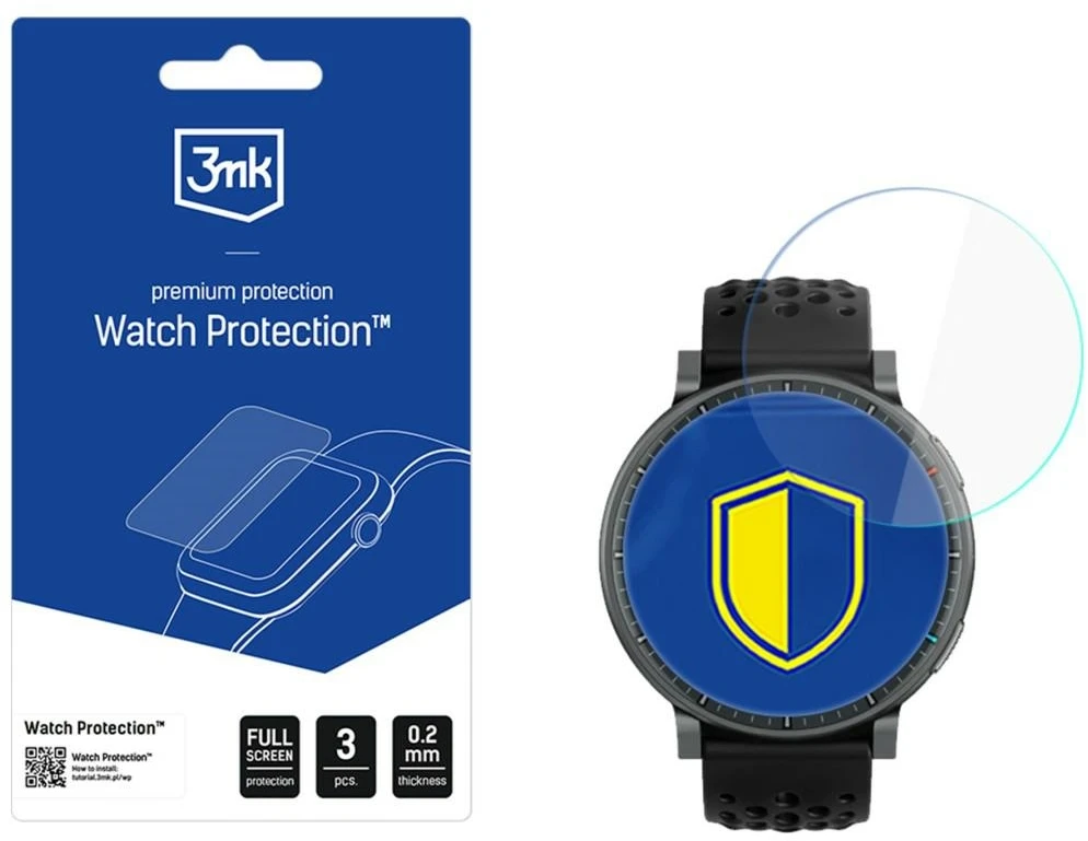 3Mk apsauga „Amazfit Active Max“ – 3mk laikrodžio apsauga ARC