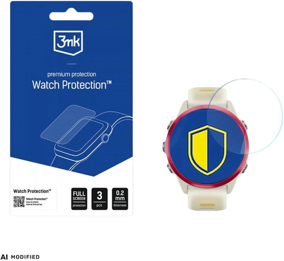 3Mk „Garmin Forerunner 570“ (42 mm) – 3 mk laikrodžio apsauga su ARC