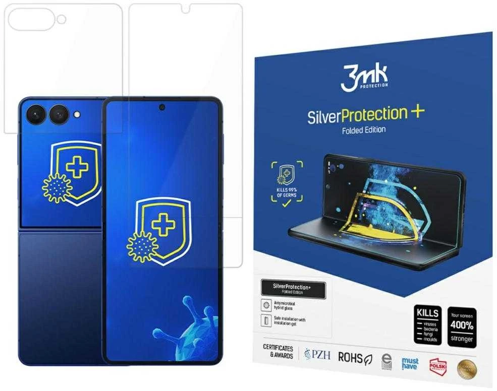 LCD apsauginė plėvelė 3mk Sidabrinis Protection+ Folded Edition Samsung F751 Z Flip7