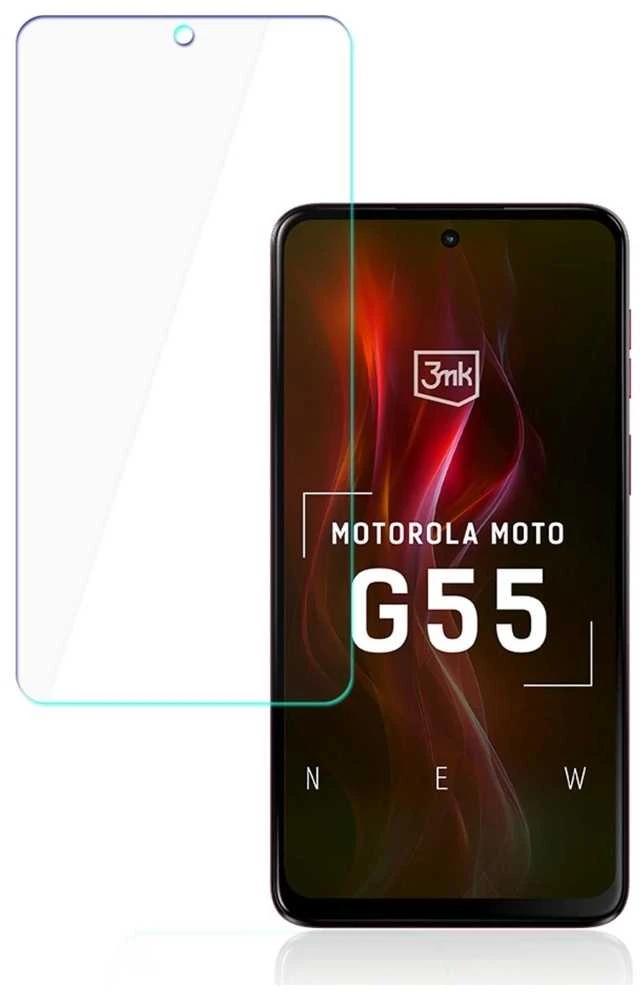3Mk apsauga Motorola Moto G55 5G – 3mk sidabrinė apsauga+
