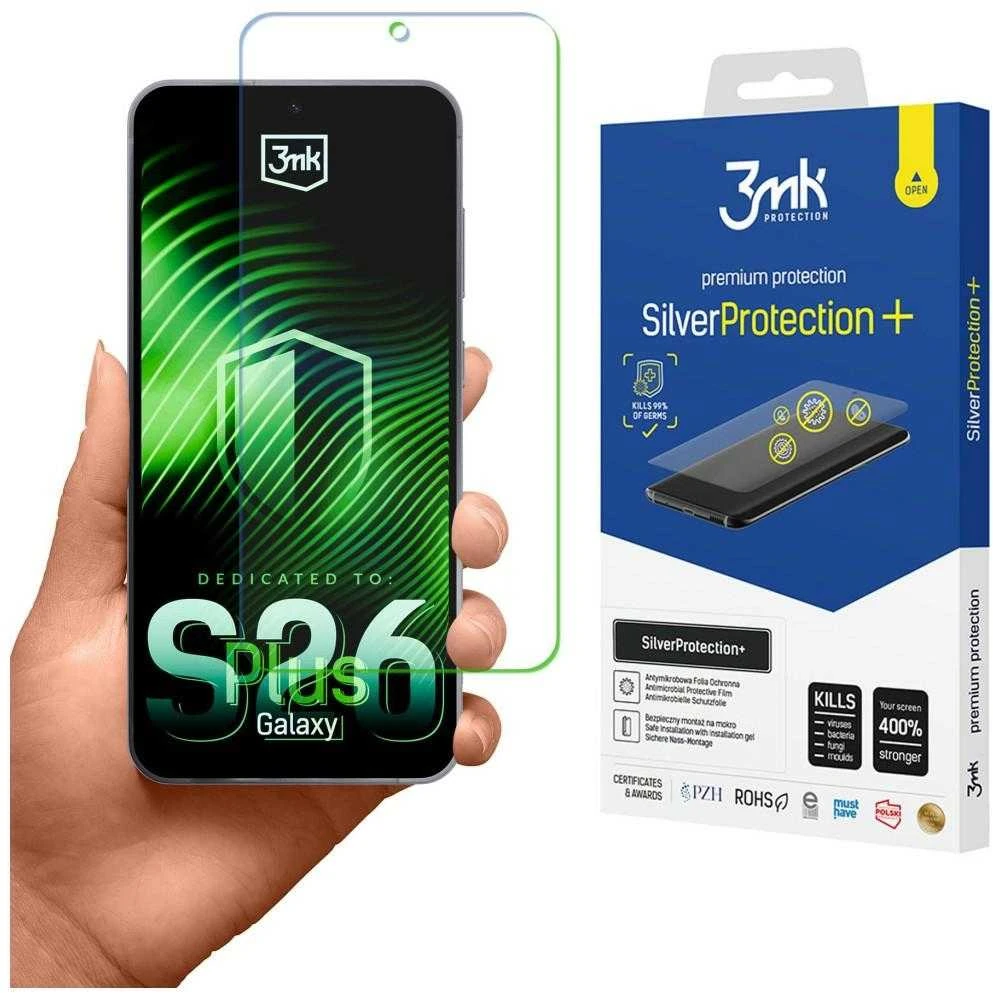 LCD apsauginė plėvelė 3mk Sidabrinis Protection+ Samsung S947 S26 Plus