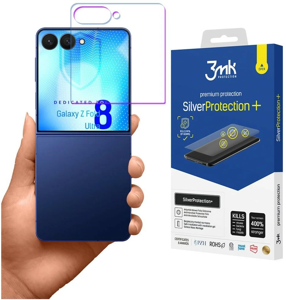 Folia antymikrobowa 3MK SilverProtection+ do Samsung Galaxy Z Fold8 Ultra