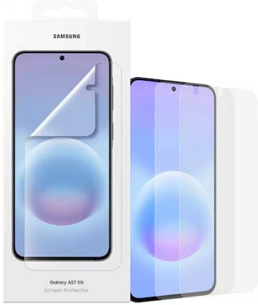 112803 EF-UA576CTE apsauginė „Samsung Galaxy A57“ plėvelė, skaidri