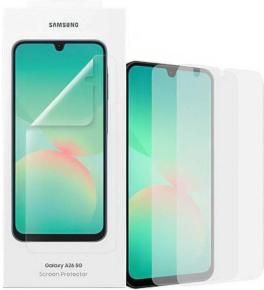 112803 „Samsung“ ekrano apsauga EF-UA266CTEGWW apsauginė plėvelė „Samsung Galaxy A26 5G“ ekranui