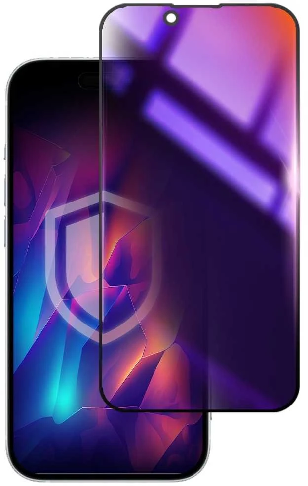 3mk Rainbow Privacy grūdintas stiklas skirtas Apple iPhone 16e