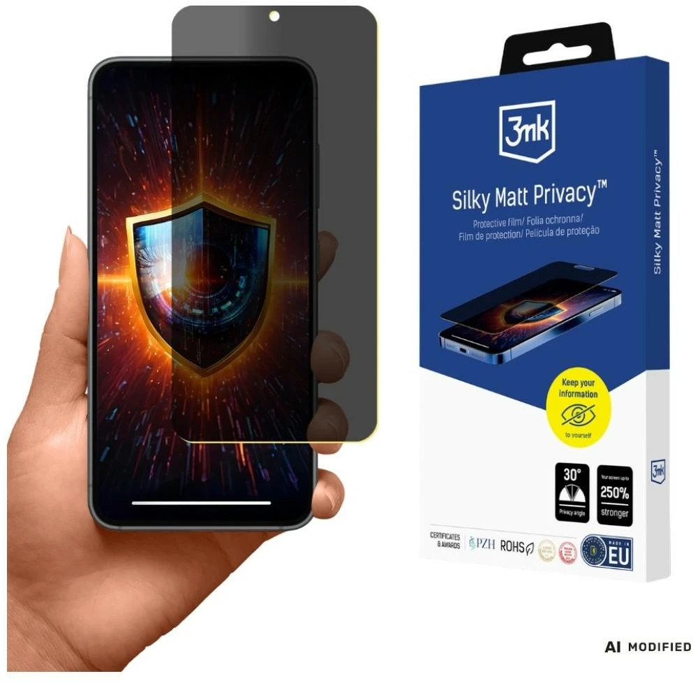 Privatumo filmas 3mk Silky Matt Privatumas, skirtas Samsung Galaxy S23 5G