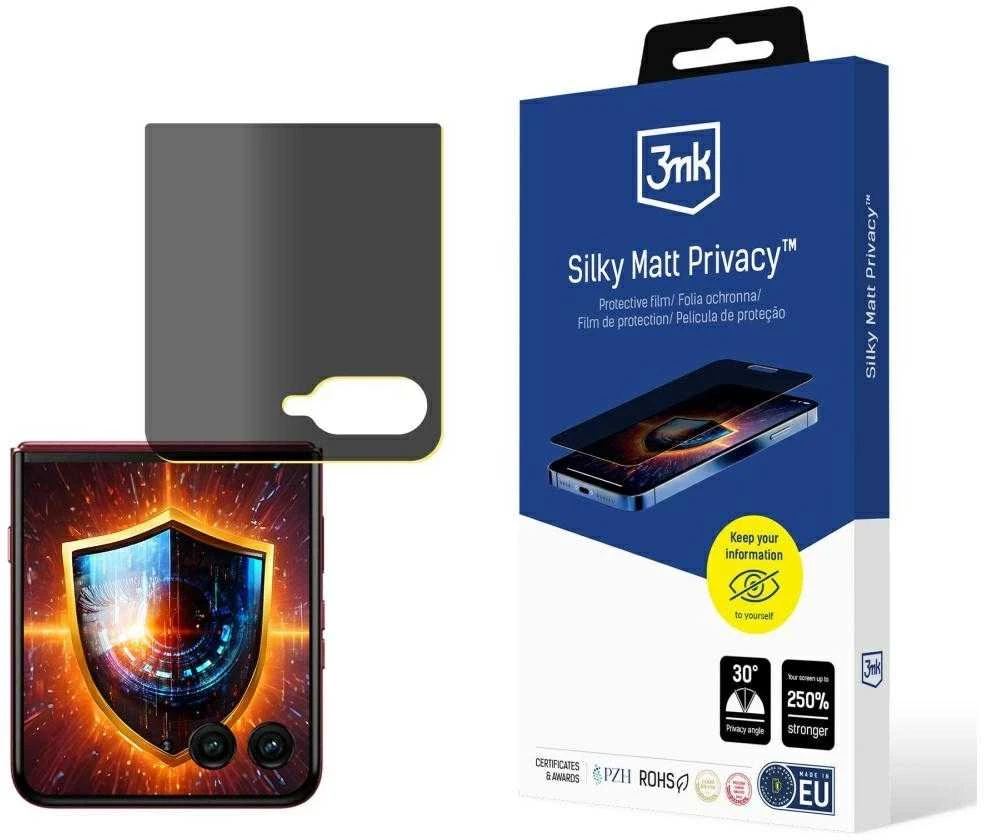 3Mk apsauga Motorola Razr 60 Ultra - 3mk šilkinis matinis privatumas