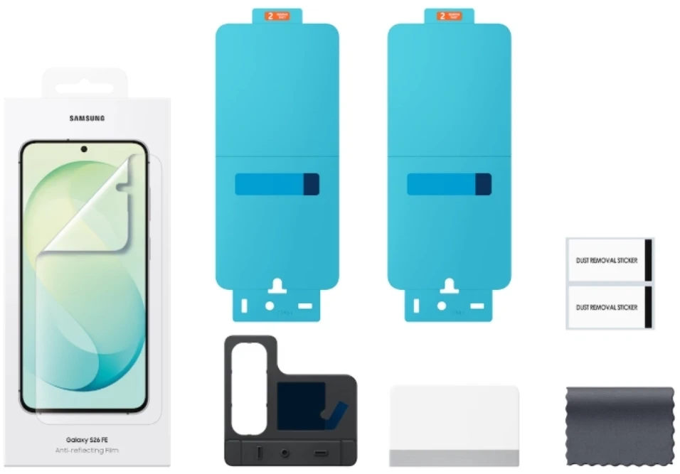 Folia Samsung Anti-Reflecting Screen Protector do Galaxy S26 FE permatomas