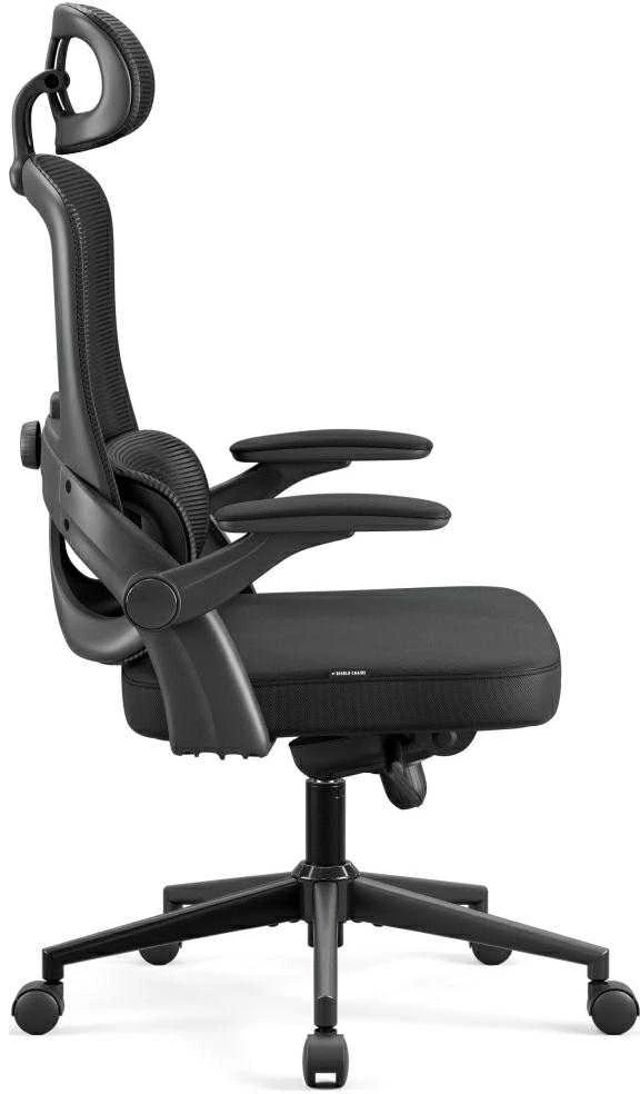 Diablo Chairs Diablo V-Light Shadow Juodas ergonominė kėdė