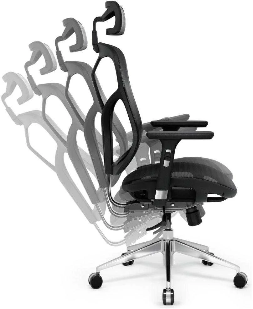 Ergonominė kėdė Diablo V-Basic Normal Ergonomic Chair, Juodos spalvos