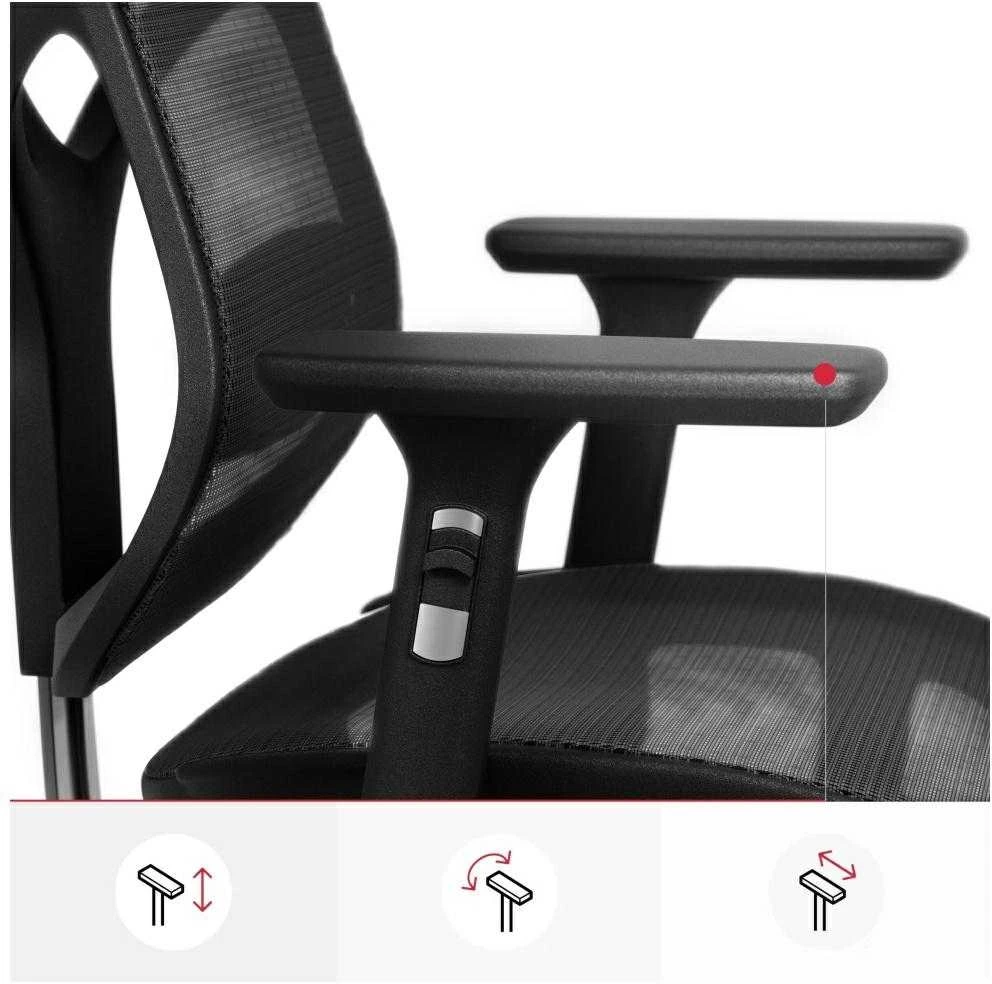Ergonominė kėdė Diablo V-Basic Normal Ergonomic Chair, Juodos spalvos