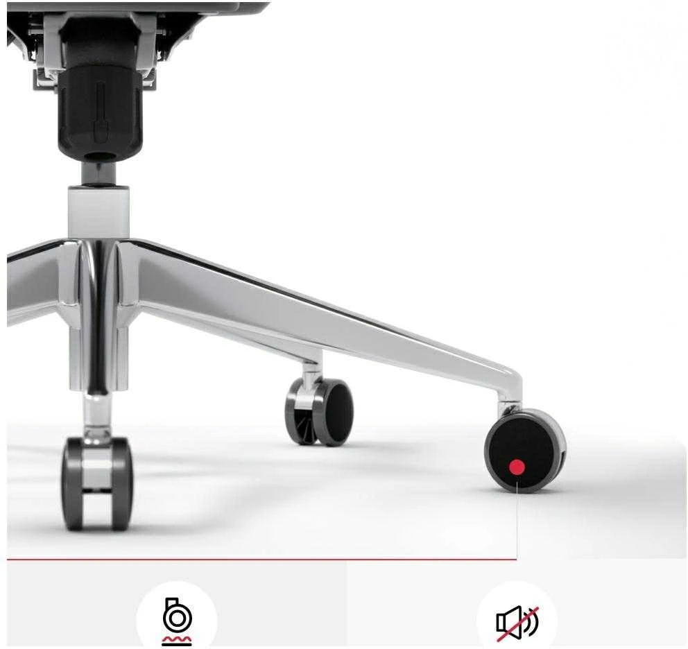 Ergonominė kėdė Diablo V-Basic Normal Ergonomic Chair, Baltos spalvos