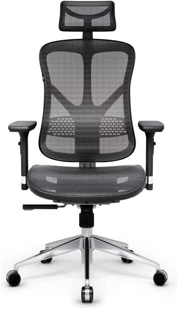 Ergonominė kėdė Diablo V-Basic Normal Ergonomic Chair, Pilkos/ Juodos spalvos