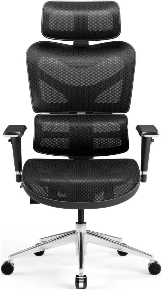 Ergonominė kėdė  DIABLO V-COMMANDER, Juodos spalvos