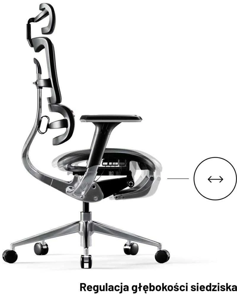 Ergonominė žaidimų/biuro kėdė Diablo V-Master, Juoda