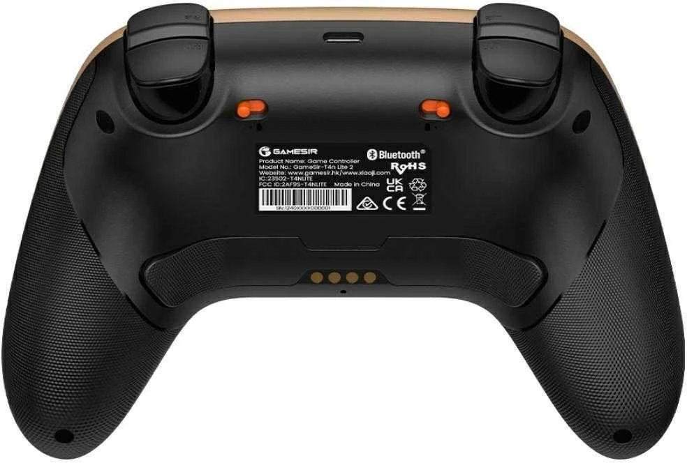 Uniwersalny kontroler do gier BluetoothGameSir Nova 2 Lite auksinė