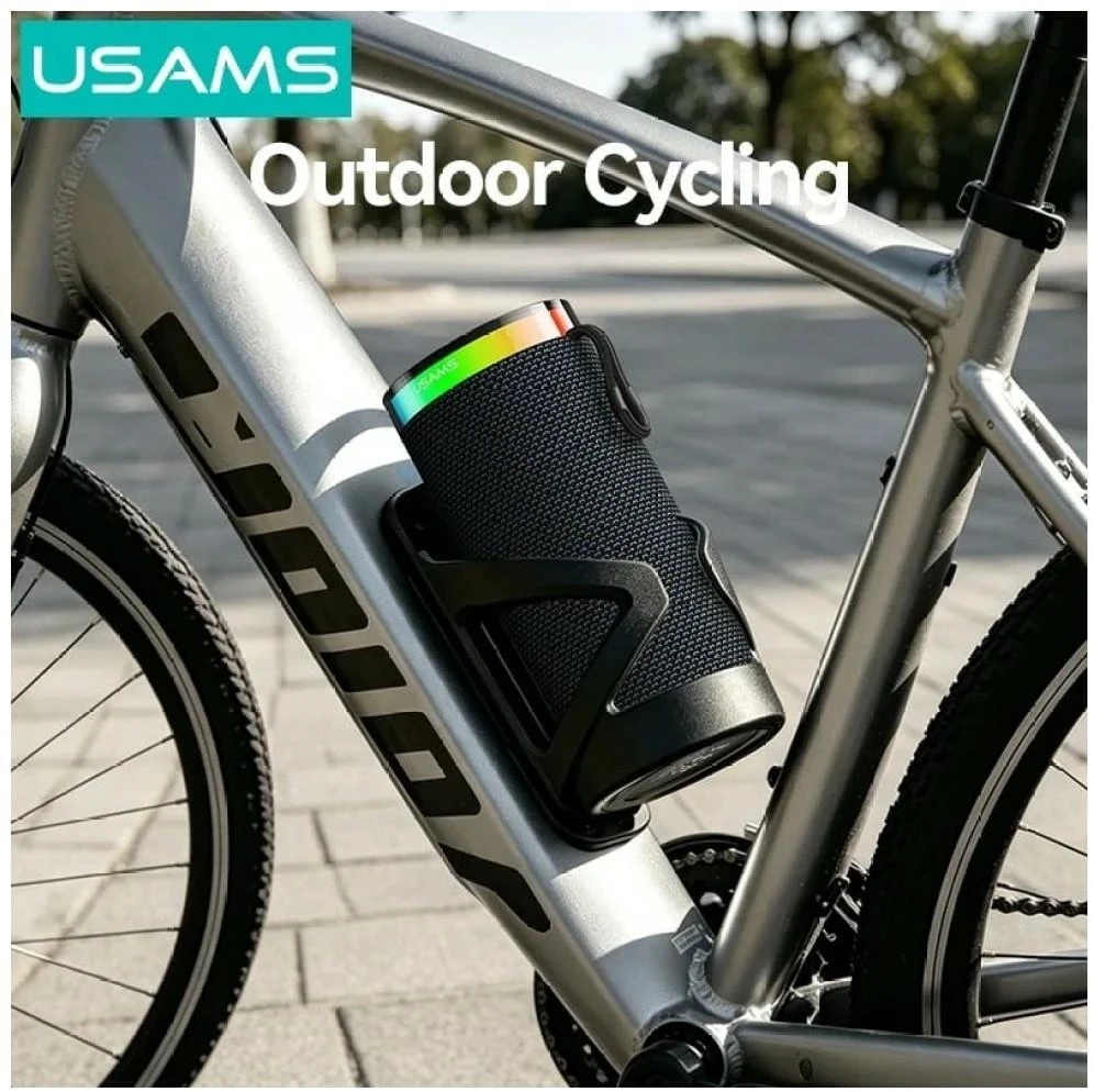 Kompiuterio kolonėlės Garsiakalbis belaidis Usams YX018 Portable Bluetooth 5.4 juoda