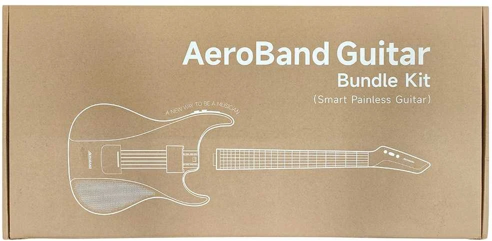 Gitara inteligentna AeroBand MIDI juoda