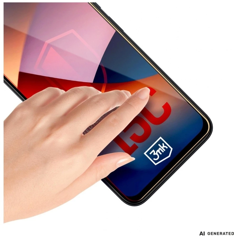 LCD apsauginis stikliukas 3mk Hard Glass Xiaomi Redmi 15C 4G/5G/Poco C85 4G/5G
