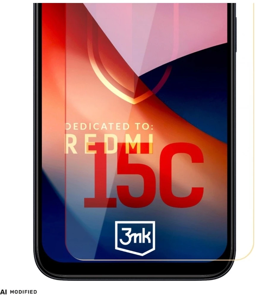 LCD apsauginis stikliukas 3mk Hard Glass Xiaomi Redmi 15C 4G/5G/Poco C85 4G/5G