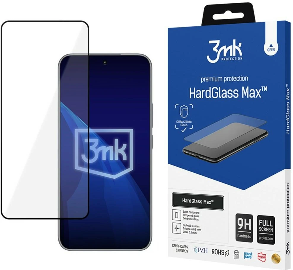 3Mk apsauga Honor 400 - 3mk HardGlass Max Juodas