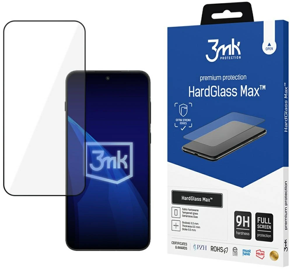 3Mk apsauga OnePlus 15R - 3mk HardGlass Max Juodas