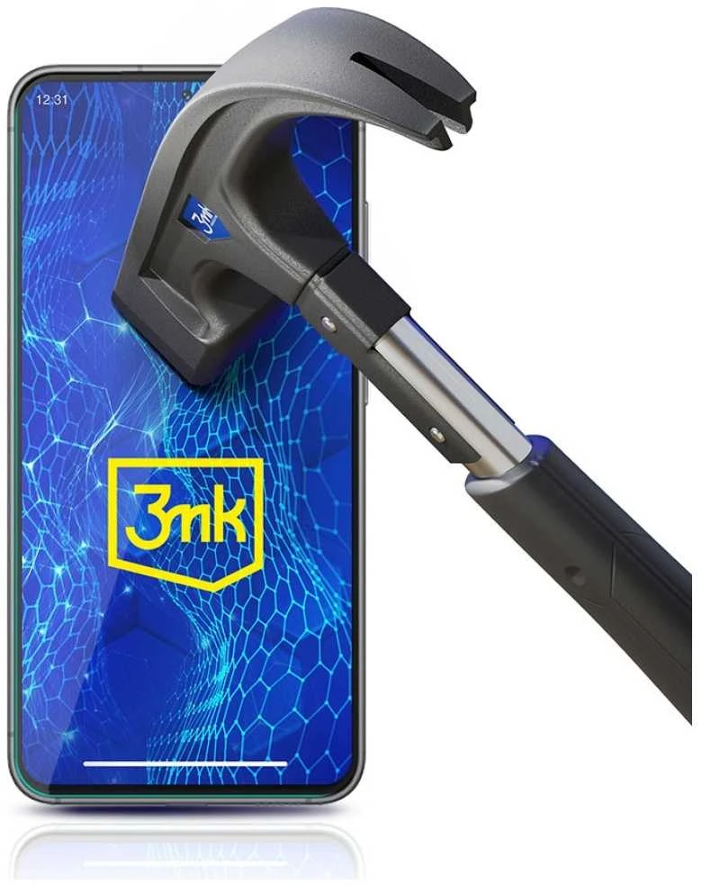 LCD apsauginis stikliukas 3mk Hard Glass Max Lite Samsung S926 S24 Plus juodas