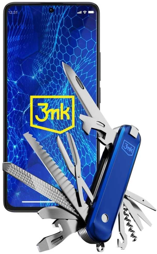 Apsauginis stiklas 3mk HardGlass Max Lite with juodas frame Xiaomi Redmi Note 13 Pro+