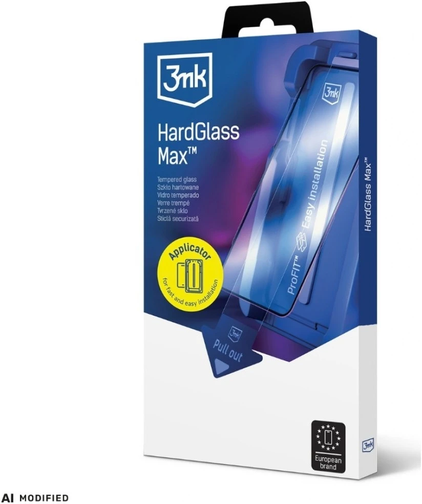 3mk HardGlass Max grūdintas stiklas, skirtas „Samsung Galaxy S24 Ultra“.