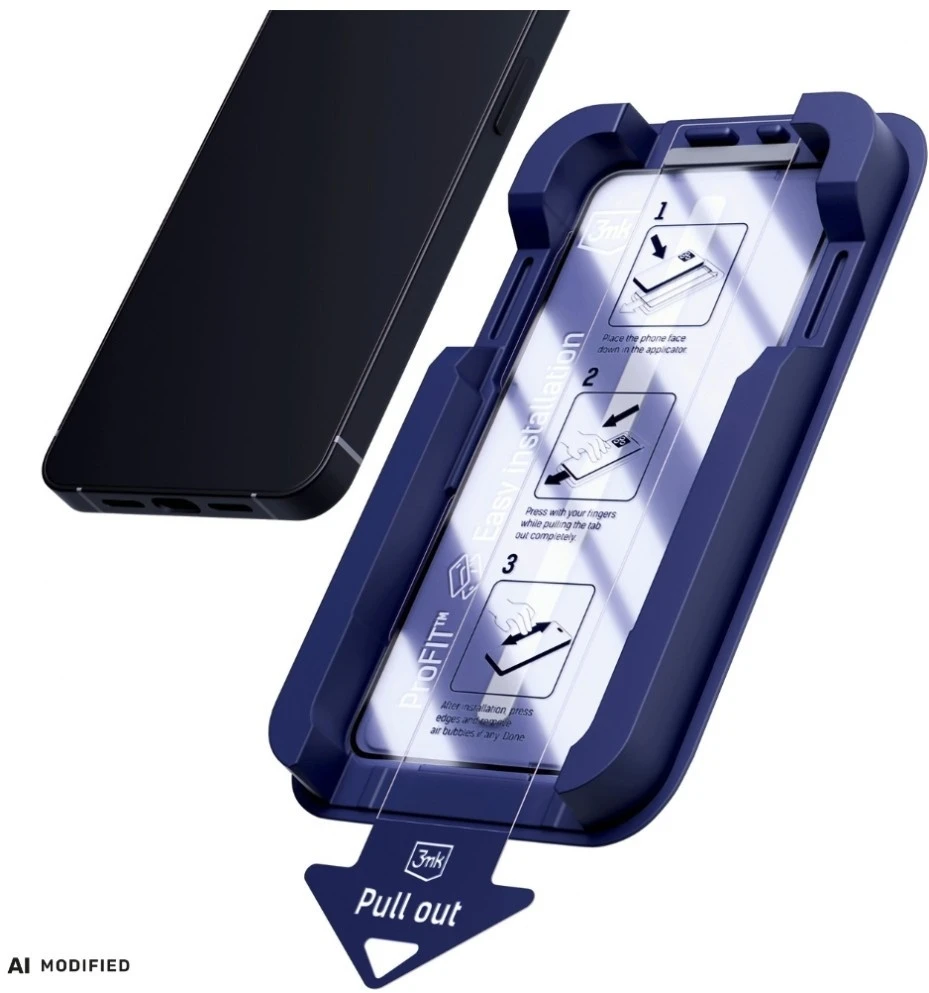 3mk HardGlass Max grūdintas stiklas, skirtas „Samsung Galaxy S24 Ultra“.