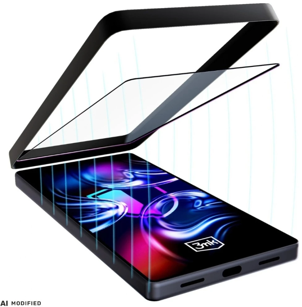 3mk Hardglass Max FrameFit pro Samsung Galaxy A35/A55 5G