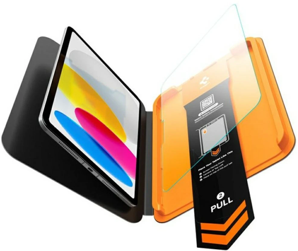 Grūdintas stiklas SPIGEN ALM GLAS.TR T IPAD 10,9” 10 / 2022 / 11” 11 / 2025 skaidrus