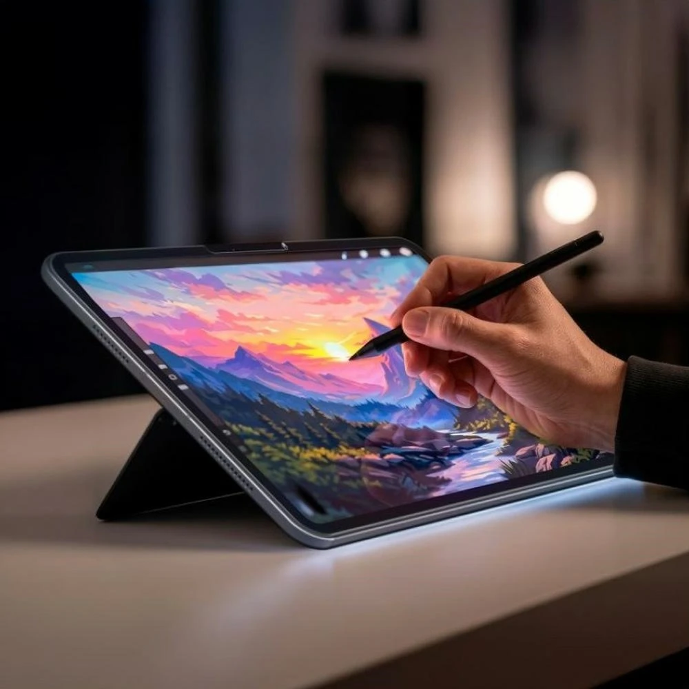 Grūdintas stiklas SPIGEN ALM GLAS.TR T IPAD AIR 11” 6 / 7 / 8 / 2024-2026 skaidrus