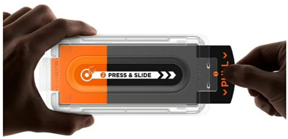 GRŪDINTAS STIKLAS Spigen GLAS.TR EZ FIT PRO 2-PACK Samsung Galaxy Z FOLD 7 / 8 ULTRA PRIVACY