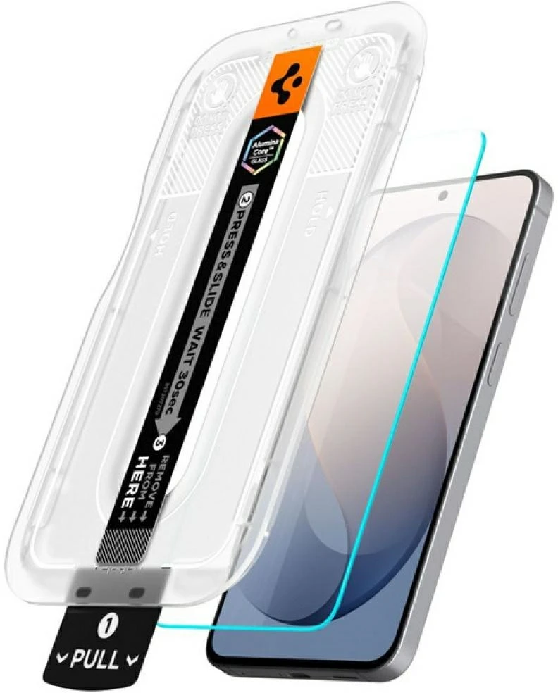 Grūdintas stiklas Spigen Glas.TR "EZ FIT PRO AC" do Samsung Galaxy S26 FE
