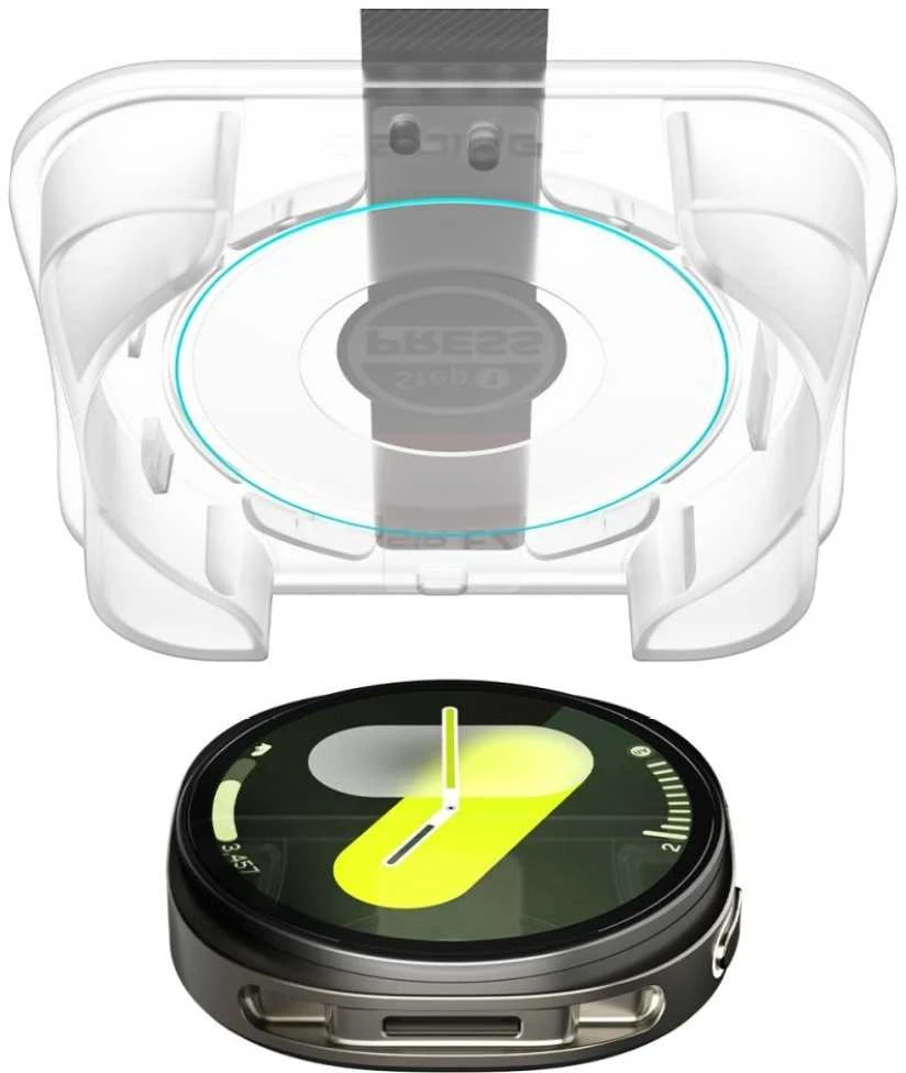 Spigen Glass tR EZ Fit 2 Pack - Samsung Galaxy Watch 8 (40mm)
