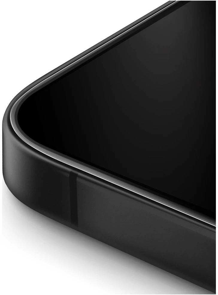 Privatumą užtikrinantis stiklas UNIQ Optix SwiftFit Privacy DX2, skirtas iPhone 18 Pro Max su aplikatoriumi