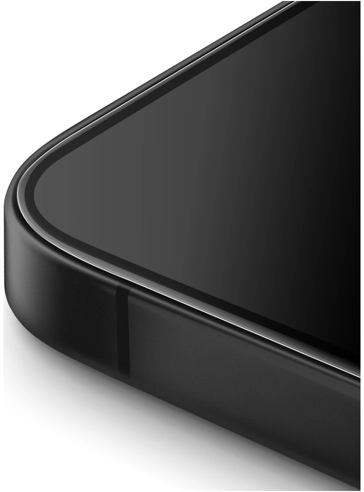 Grūdintas stiklas UNIQ Optix SwiftFit Vivid DX2, skirtas iPhone 18 Pro Max su aplikatoriumi