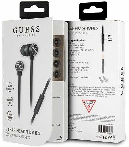 Guess laidinės ausinės su 3,5 mm jungtimi