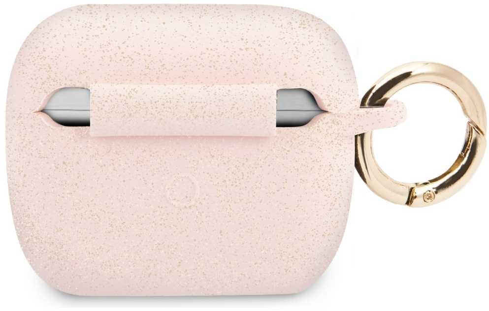 Guess Guacapsilgllp apsauginis dėklas, skirtas AirPods Pro, rožinis