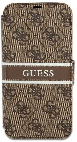 Guess Telefono dėklas iPhone 13 Pro, rudas