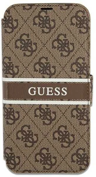 Guess Telefono dėklas iPhone 13 Pro Max, rudas