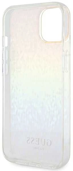 Guess IML Faceted Mirror Disco Iridescent dėklas iPhone 15 - įvairiaspalvis