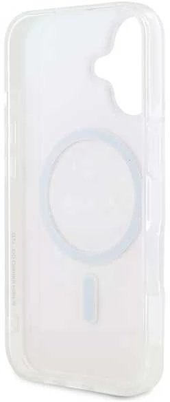 Hello Kitty HKHMP16SH50AP Apple iPhone 16 6.1″ rožinės spalvos kietas dėklas IML 50TH Anniversary Magsafe