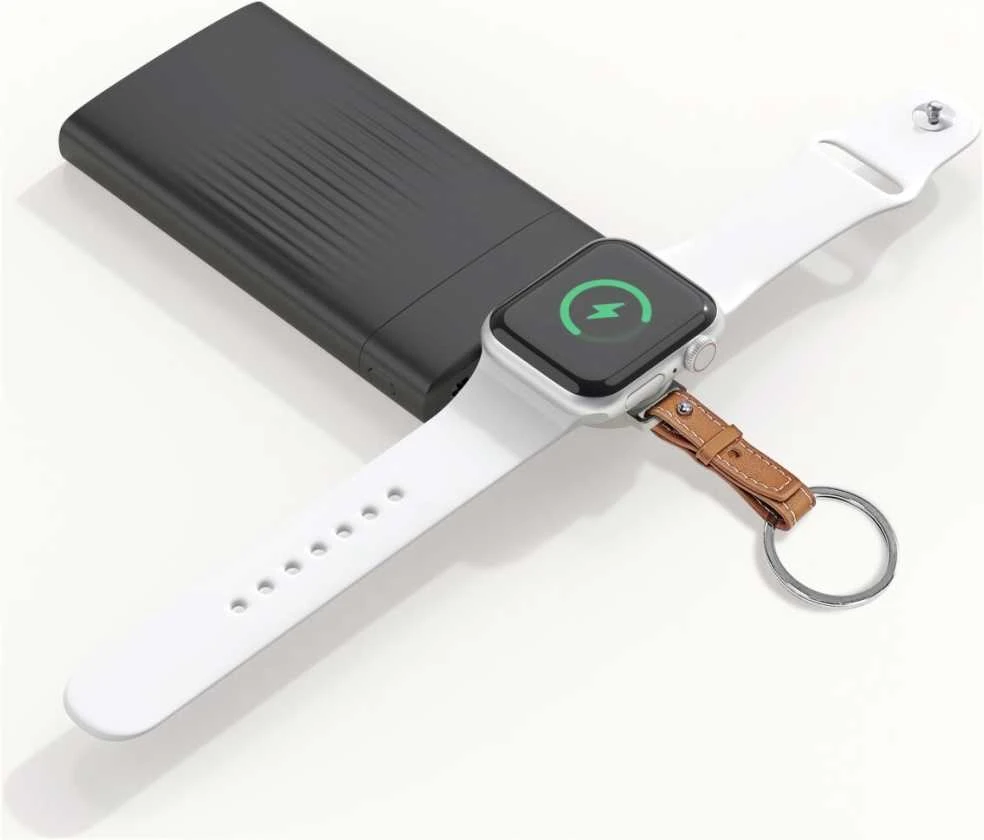 Įkroviklis indukcinė 4smarts do Apple Watch, sidabrinė