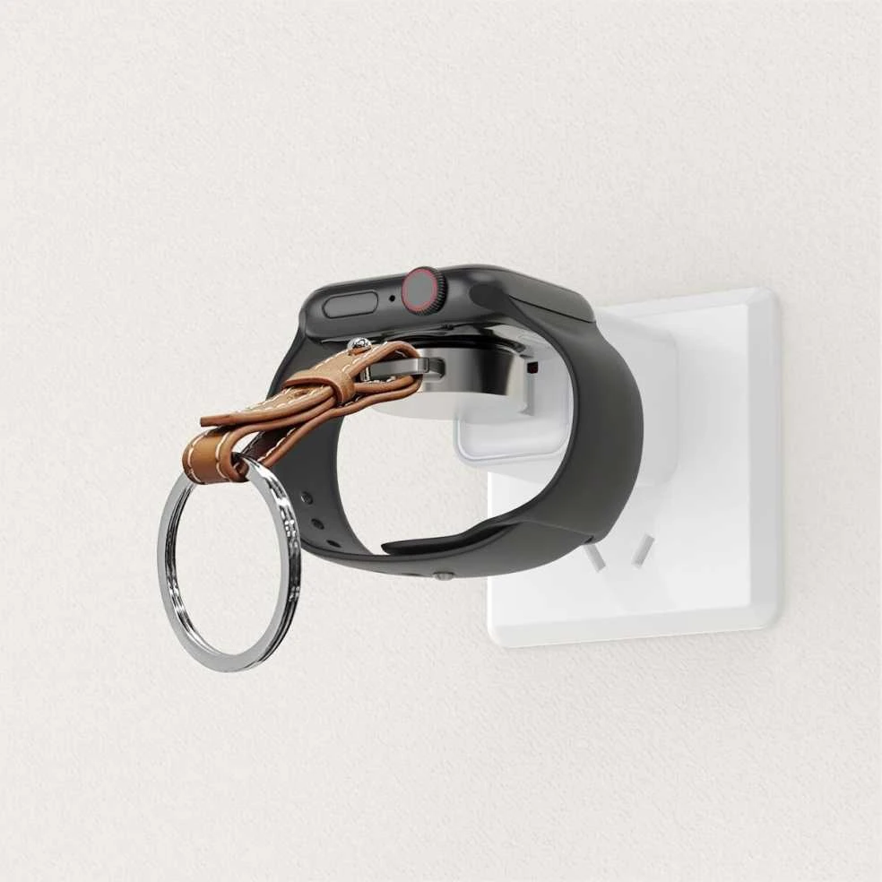 Įkroviklis indukcinė 4smarts do Apple Watch, sidabrinė