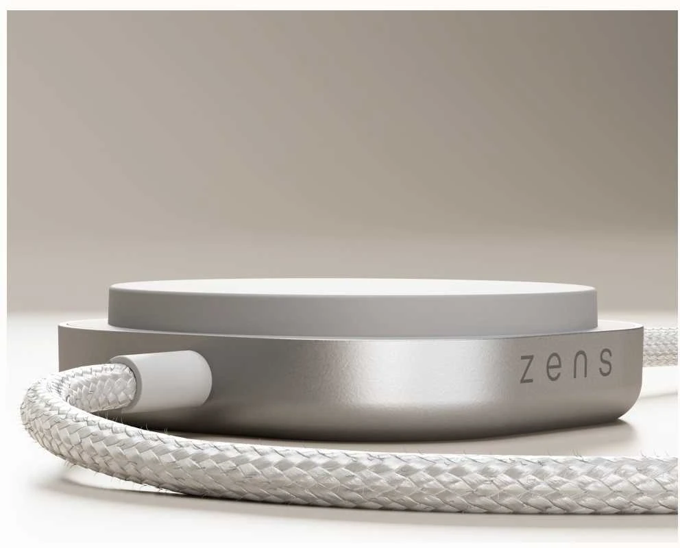 ZENS CHARGING CABLE USB C-C PRO 2 Baltas